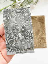 Load image into Gallery viewer, Wavy Swirls #2 Rubber Texture Mat for Polymer Clay
