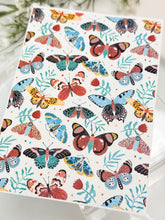 Load image into Gallery viewer, Transfer Paper Sheet 520 Butterflies | Image Water Transfer
