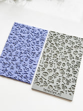 Load image into Gallery viewer, Halloween Skulls Rubber Texture Mat for Polymer Clay
