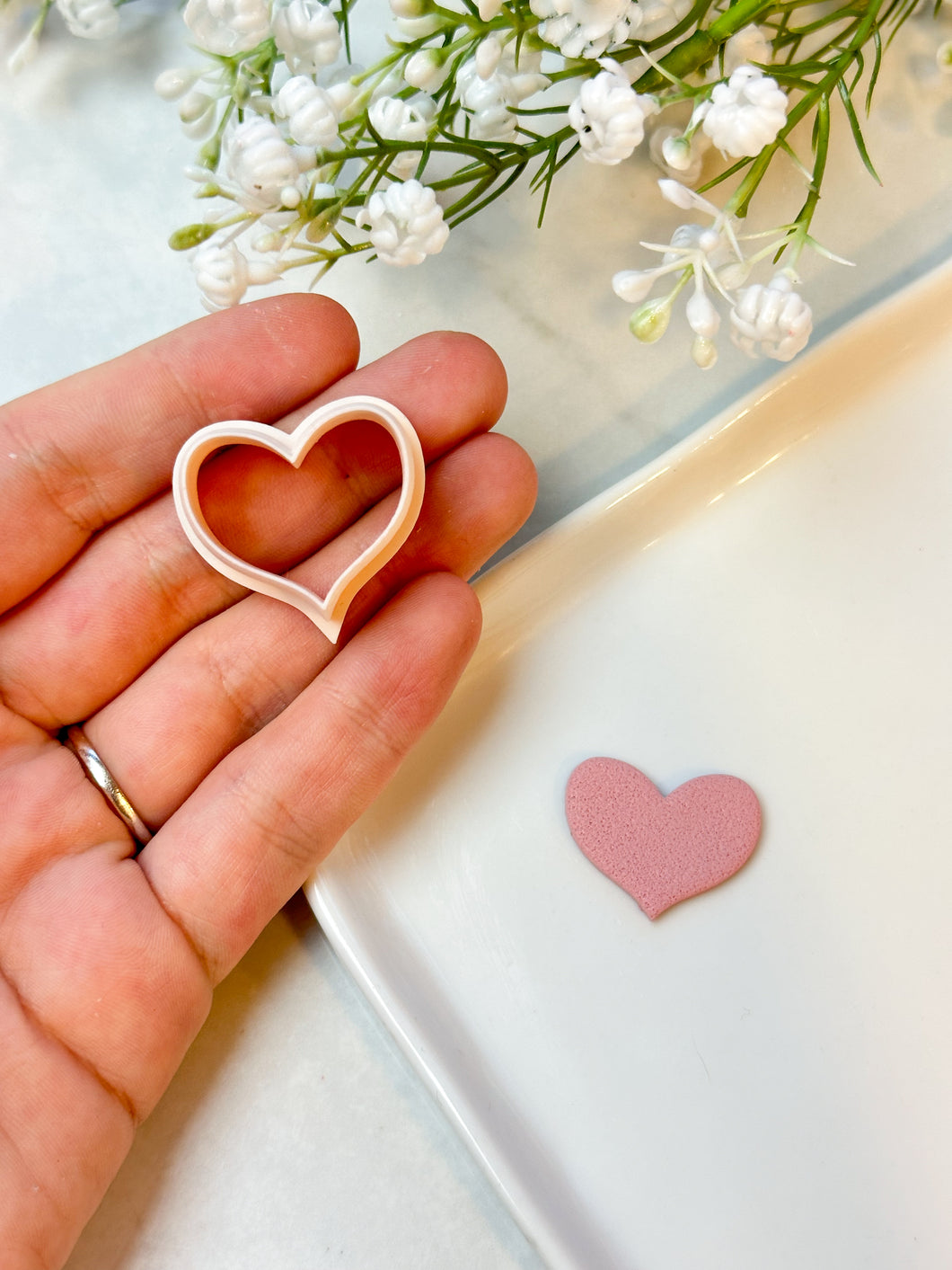 Perfect Heart Polymer Clay Cutter