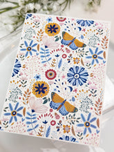 Load image into Gallery viewer, Transfer Paper Sheet 523 Florals &amp; Butterflies | Image Water Transfer
