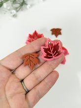 Load image into Gallery viewer, Fall Maple Leaf 2025 Polymer Clay Cutter
