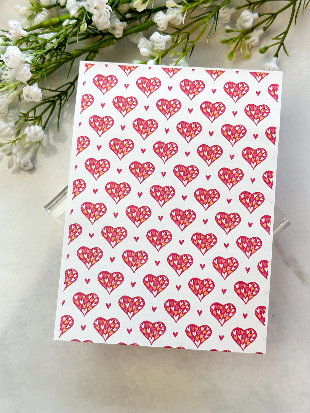 Transfer Paper 221 Hearts #2 | Image Water Transfer