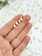 Load image into Gallery viewer, Golden Plated Natural Freshwater Pearl Charm
