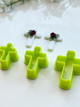 Load image into Gallery viewer, Cross Easter Polymer Clay Cutter
