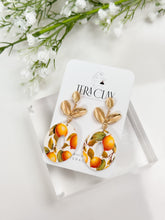 Load image into Gallery viewer, The Lemon Tree Leafy Dangles (also in silver)
