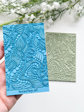 Load image into Gallery viewer, Boho Tentacles Rubber Texture Mat for Polymer Clay
