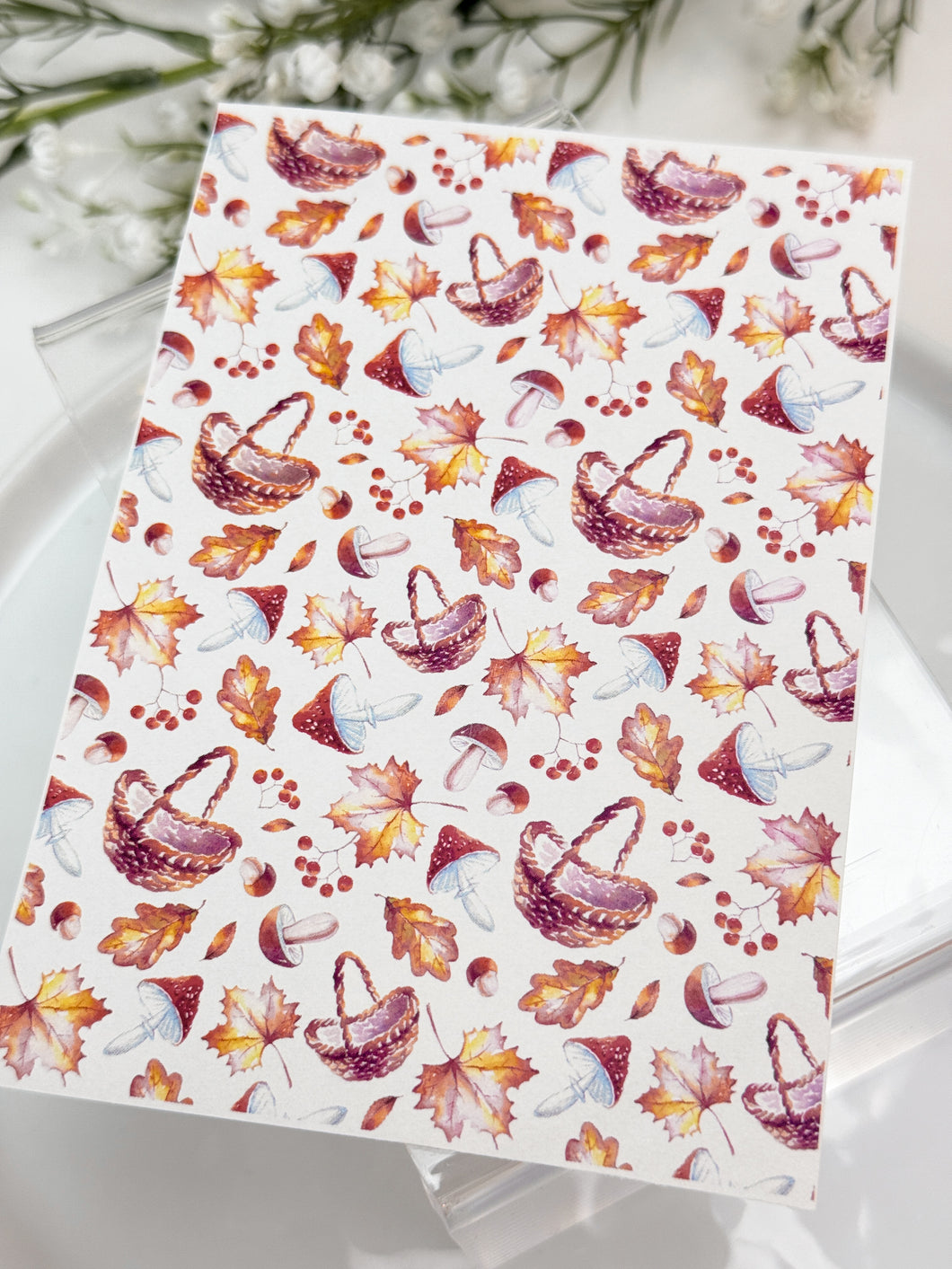 Transfer Paper Sheet 524 Fall Pattern | Image Water Transfer