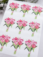 Load image into Gallery viewer, Transfer Paper 459 Tulip Bouquet | Image Water Transfer
