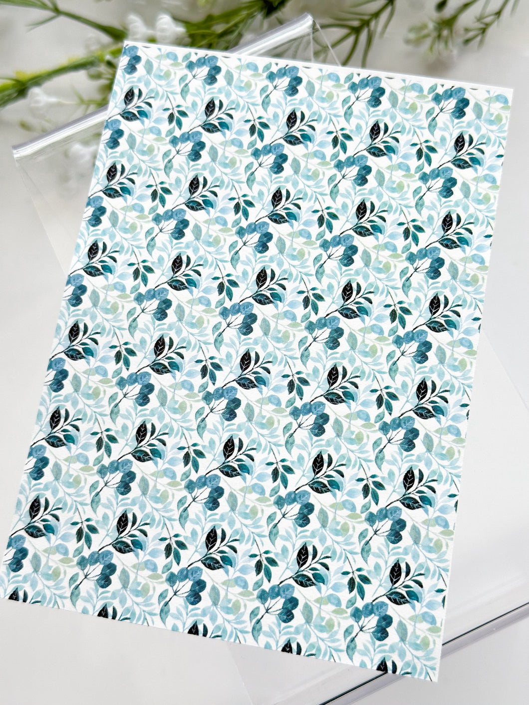 Transfer Paper 257 Green Foliage | Image Water Transfer