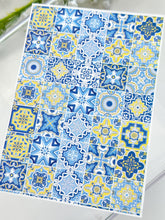 Load image into Gallery viewer, Transfer Paper 325 Blue Tiles | Image Water Transfer
