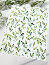 Load image into Gallery viewer, Transfer Paper 382 Watercolor Leaves #4 | Image Water Transfer
