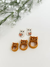 Load image into Gallery viewer, Owl Polymer Clay Cutter
