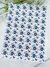 Load image into Gallery viewer, Transfer Paper 255 Blue Flowers | Image Water Transfer
