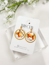 Load image into Gallery viewer, The Lemon Tree Circle Dangles
