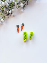 Load image into Gallery viewer, Carrot Spring Easter Polymer Clay Cutter
