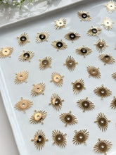 Load image into Gallery viewer, 18K Gold Plated Large Sun Connector | Nickel Free
