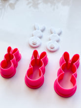 Load image into Gallery viewer, Easter Bunny Simple Polymer Clay Cutter
