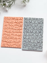 Load image into Gallery viewer, Pumpkin Halloween Rubber Texture Mat for Polymer Clay
