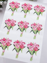 Load image into Gallery viewer, Transfer Paper 459 Tulip Bouquet | Image Water Transfer
