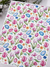 Load image into Gallery viewer, Transfer Paper 462 Tulips &amp; Eggs | Image Water Transfer
