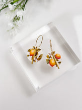 Load image into Gallery viewer, The Lemon Circle Hoops (also in silver)
