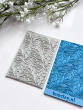 Load image into Gallery viewer, Tropical Leaves Rubber Texture Mat for Polymer Clay
