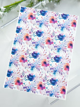 Load image into Gallery viewer, Transfer Paper 261 Moody Flowers | Image Water Transfer

