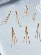 Load image into Gallery viewer, 18K Gold Plated Chain Tassel Pendant with One Hole
