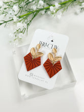 Load image into Gallery viewer, The Jamie Earrings in Terracotta
