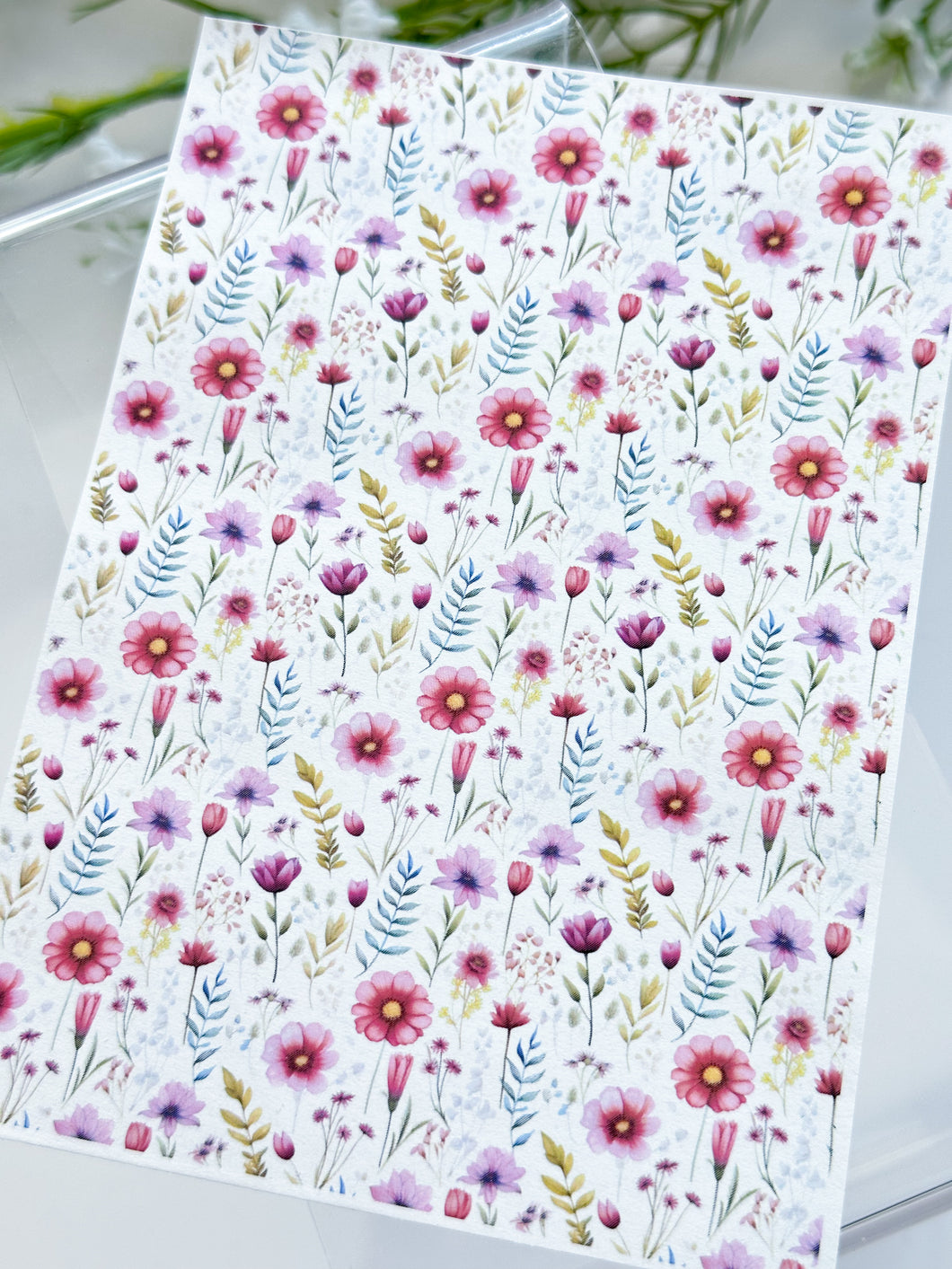 Transfer Paper 310 Small Wild Flowers | Image Water Transfer