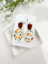 Load image into Gallery viewer, The Orange Fruit Donut Dangles (also in silver)

