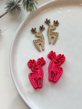 Load image into Gallery viewer, Deer Folk Art Polymer Clay Cutter PCC1872
