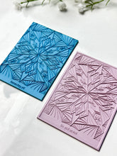 Load image into Gallery viewer, Mandala Rectangle #1 Rubber Texture Mat for Polymer Clay
