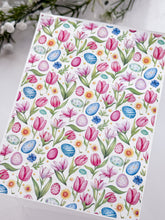 Load image into Gallery viewer, Transfer Paper 462 Tulips &amp; Eggs | Image Water Transfer
