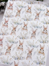 Load image into Gallery viewer, Transfer Paper 466 Easter Bunny | Image Water Transfer
