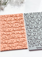 Load image into Gallery viewer, Pumpkin Halloween Rubber Texture Mat for Polymer Clay
