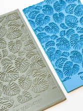 Load image into Gallery viewer, Monstera Leaves Rubber Texture Mat for Polymer Clay
