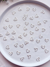 Load image into Gallery viewer, 24K Gold/925 Sterling Silver Plated Heart Bezels
