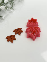 Load image into Gallery viewer, Fall Maple Leaf 2025 Polymer Clay Cutter
