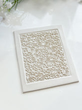 Load image into Gallery viewer, Field of Flowers Rubber Texture Mat for Polymer Clay
