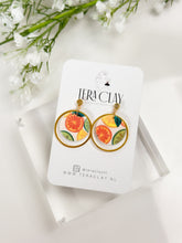 Load image into Gallery viewer, The Citrus Round Dangles
