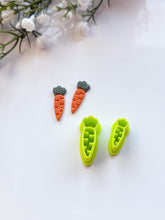 Load image into Gallery viewer, Carrot Spring Easter Polymer Clay Cutter
