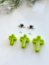 Load image into Gallery viewer, Cross Easter Polymer Clay Cutter
