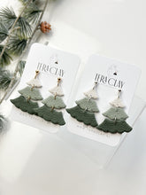 Load image into Gallery viewer, The Triple Christmas Trees (also in silver)
