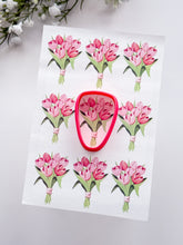 Load image into Gallery viewer, Transfer Paper 459 Tulip Bouquet | Image Water Transfer
