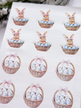 Load image into Gallery viewer, Transfer Paper 458 Bunny &amp; Egg Basket | Image Water Transfer
