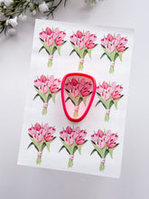 Load image into Gallery viewer, Transfer Paper 459 Tulip Bouquet | Image Water Transfer
