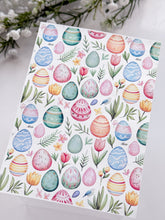 Load image into Gallery viewer, Transfer Paper 464 Easter Eggs #2 | Image Water Transfer
