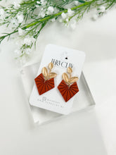 Load image into Gallery viewer, The Jamie Earrings in Terracotta
